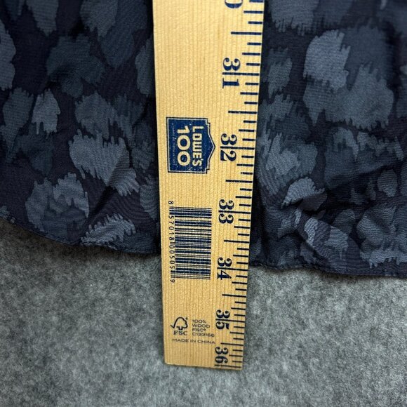 Rebecca Taylor Silk Ruffle Front Mini Dress Women's Size 0 V-Neck - Picture 6 of 9